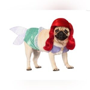 NWT - Disney The Little Mermaid Ariel Pet Costume for Cats or Dogs
